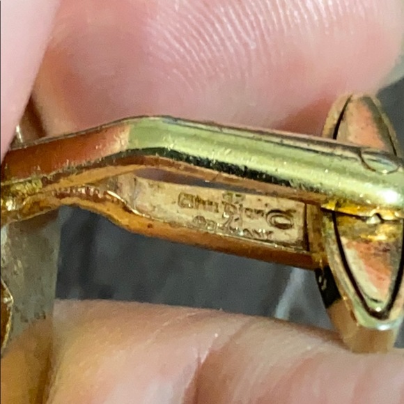 🖤VTG💕Christian Dior Cufflinks - Picture 10 of 11